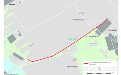 Werkzaamheden Hoge Vaart Almere-Zeewolde