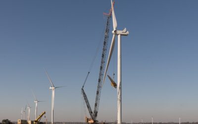 Laatste turbine Windpark Zeewolde gebouwd