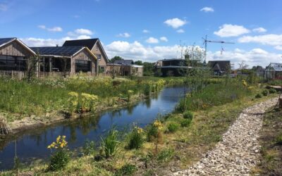 Controle sloten door medewerkers van het waterschap