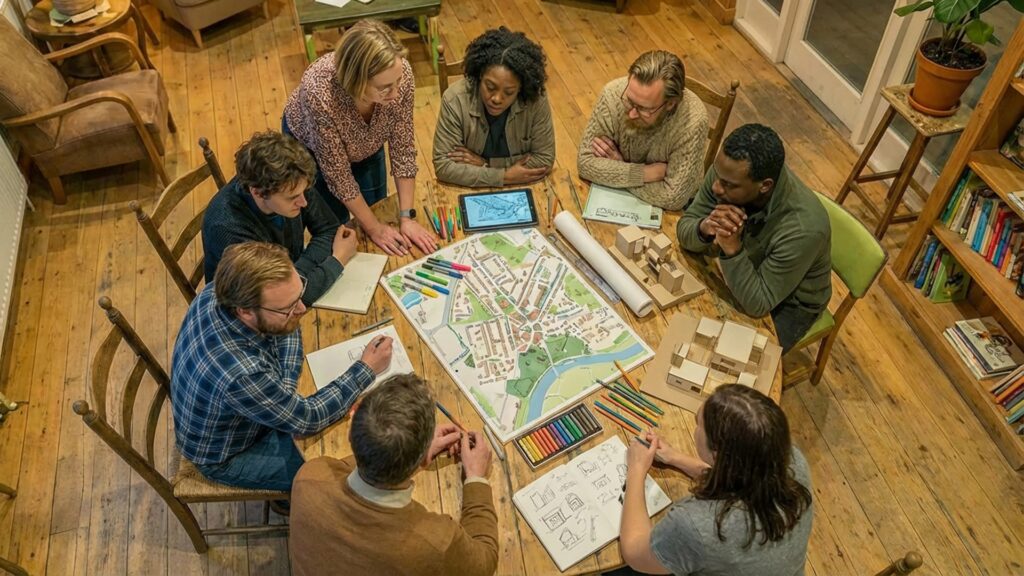 Oosterwold gaat een nieuwe fase in. Een fase waarin woningen, stadslandbouw, water, groen en wegen vanaf nu groepsgewijs wordt vormgeven. Dat vraagt om groepen initiatiefnemers die collectief willen bouwen en die daar goed op voorbereid zijn. In deze nieuwe fase staat één onderdeel centraal: de Kaartenbak. De Kaartenbak is het startpunt voor groepen die goed voorbereid zijn, zodra er grond in verkoop gaat. Er start nog geen grondverkoop, maar dit is wel het moment om je voor te bereiden op registratie voor de Kaartenbak die in januari 2026 start. Collectief bouwen Om je aan te kunnen melden voor de Kaartenbak, moet je eerst een groep vormen. In Oosterwold ontwikkel je namelijk in collectief verband. Een collectief is een groep mensen die: Samen willen bouwen Gemotiveerd zijn om samen de stadslandbouw en hun buurtschap te ontwikkelen Begrijpen dat de opgave bestaat uit woningen, stadslandbouw, groen, water en wegen Hun plannen op papier hebben gezet in een compact plan van aanpak. Een goede basis hebben om verder te bouwen, zowel financieel als organisatorisch. Ontmoet mede-bouwers op Crowdbuilding Voor wie samen wil bouwen is er Crowdbuilding.nl. Dit is de digitale plek om mede-initiatiefnemers te vinden. Maak een profielpagina aan, ontmoet gelijkgestemden en begin samen je buurtschap te ontwikkelen. Je community krijgt hier al vorm en je kunt alvast werken aan het plan voor de stadslandbouw. Als jullie een groep hebben met een duidelijke visie en voldoen aan de voorwaarden, kunnen jullie je aanmelden voor de Kaartenbak. De Kaartenbak Na aanmelding voor de Kaartenbak volgt een kennismakingsgesprek met het team Oosterwold. Samen bekijken we of jullie er klaar voor zijn en of de verwachtingen duidelijk en haalbaar zijn. Als alles positief is, krijgt het collectief groen licht en wordt de registratie in de Kaartenbak officieel. Op jullie profielpagina op Crowdbuilding.nl verschijnt dan de badge: ‘Geregistreerd in de Kaartenbak Oosterwold’. Vanaf dat moment kunnen jullie inschrijven zodra een nieuw ontwikkelveld in verkoop komt. Let op: de lat voor deze selectie ligt hoger, en registratie in de Kaartenbak is geen garantie op een perceel grond. Meld je aan! Op donderdag 11 december vertellen we je graag meer. Je bent welkom in de Kavelwinkel in het Stadhuis in Almere. Tijdens een korte presentatie (om 17.30 en 18.30 uur) (aanmelden verplicht) vertellen we je graag: Waarom de Kaartenbak de officiële ingang wordt voor samen bouwen Wat er van groepen verwacht wordt, ook voor de stadslandbouw Hoe je je nu alvast kunt voorbereiden Hoe Crowdbuilding en de Kaartenbak werkt Wat er gaat gebeuren in 2026 Welke stappen je nú al kunt zetten Bij iedere presentatie kan een maximaal aantal personen aanwezig zijn in verband met veiligheidseisen. Aanmelden is daarom verplicht, via deze link. Dit is een uitnodiging aan iedereen die graag collectief wil bouwen, stadslandbouw een leuke uitdaging vindt en wil mee ontwikkelen aan een stukje Oosterwold. Graag tot dan!